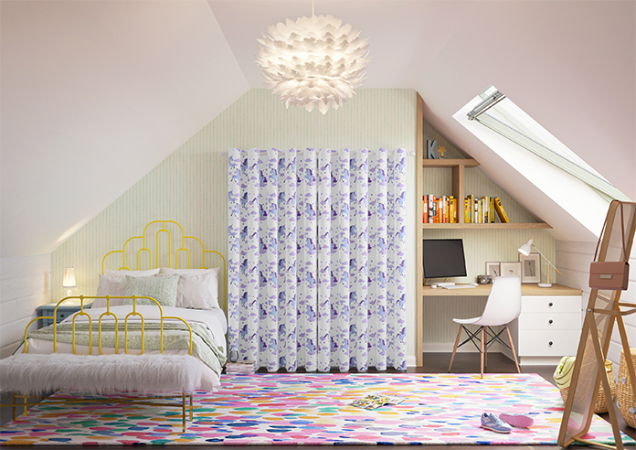 Unicorn Magic, Purple - Made to Measure Curtains - Image 15